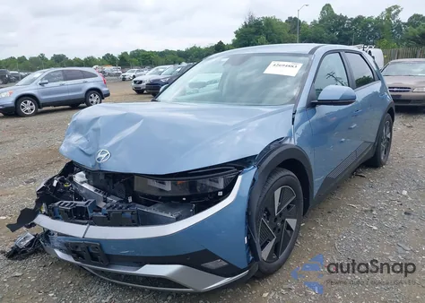 2025 Hyundai Ioniq 5 Se из США, поврежденный, VIN 7YAKM4DA4SY025584